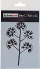 Darkroom Door Stencil 4.5 inch X6 inch Blossom