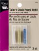 Dritz Tailor s Chalk Pencil Refill White Yellow and Blue
