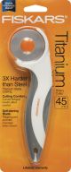 Fiskars Titanium Comfort Rotary Cutter 45mm 1 pack of 1 piece