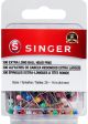 Singer Extra Long Ball Head Pins Size 28 300 Per Pkg