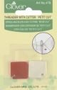 Clover Petite Needle Threader W Cutter 2 Per Pkg