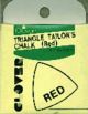 Clover Triangle Tailor s Chalk Red