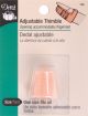 Dritz Adjustable Thimble One Size Fits All