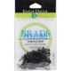 Eyelet Outlet Round Brads 4mm Black