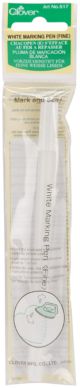 Clover WaterSoluble Marking Pen FineWhite