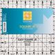 EZ Quilting Easy Square Jr. 6 1 Per 2 Inch X6 1 Per 2 Inch
