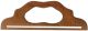 Sunbelt Wood Purse Handle 12 Inch Oak