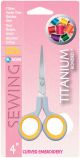 Westcott Titanium Curved Embroidery Scissors 4 inch 
