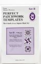 Marti Michell Perfect Patchwork Template Set B 4 Inch Basic Square Set 7 Per Pkg