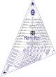 Marti Michell Large Kaleido Ruler 6 Inch To 16 Inch Blocks