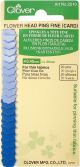 Clover Flower Head Pins Fine 20 Per Pkg