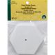 Dritz Quilting Paper Piecing Hexagon 50 Per Pkg 2 inch 