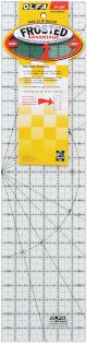 OLFA Frosted Advantage Non Slip Ruler inch The Essential inch 6 inch X24 inch 
