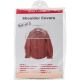 Innovative Home Creations Shoulder Covers 3 Per Pkg Clear