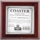 Sudberry House Cherry Square Wood Coaster 4.5 Inch X4.5 Inch Design Area 3.5 Inch X3.5 Inch