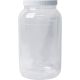 Jacquard Empty Wide Mouth Gallon Plastic Jug Clear