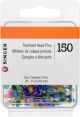 Singer Pearlized Straight Pins Size 20 150 Per Pkg