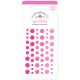 Doodlebug Sprinkles Adhesive Glossy Enamel Dots Bubble Gum Dots 54 Per Pkg