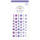 Doodlebug Sprinkles Adhesive Glossy Enamel Dots Lilac 54 Per Pkg