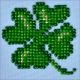 Diamond Dotz Square Diamond Art Kit 3 inch X3 inch Lucky Le