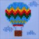 Diamond Dotz Diamond Embroidery Facet Art Kit 4.75 inch X4.75 inch Up Up and Away