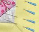 Taylor Seville Magic Pins Quilting Fine Blue 100 Per Pkg