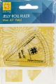 EZ Quilting Mini Petal Template 45 Degrees Clear