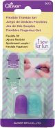 Clover I Sew For Fun Flexible Thimble Set 2 Per Pkg