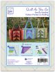 June Tailor Quilt As You Go Tote Bag Tori 15 inch X14 inch X14 inch 