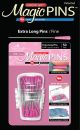Taylor Seville Magic Pins Extra Long Fine Pink 50 Per Pkg