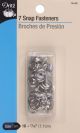 Dritz Snap Fasteners 7 Per Pkg Nickel