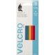 VELCROR Brand ONE WRAPR Ties 8 inch X.5 inch 5 Per Pkg Multicolor