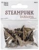Blumenthal Steampunk Buttons Antique Gold Corner 1