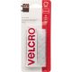 VELCROR Brand Sticky Back Tape .75Inch X3.5Inch 4 Per Pkg White