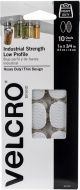 VelcroR Brand Industrial Strength Coins 1 inch X.75 inch 10 Per Pkg White