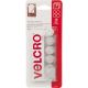 VELCROR Brand Thin Fasteners Coins .625 inch 15 Per Pkg Clear