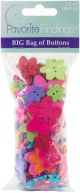 Blumenthal Favorite Findings Big Bag Of ButtonsFlowers 3.5oz
