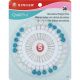 Singer QuiltPro Decorative Straight Pins Size 32 30 Per Pkg