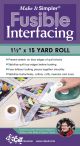 Make It Simpler Fusible Interfacing 1.5 inch X15yd