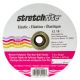 Stretchrite Flat Non Roll Polyester Woven Elastic 1 InchX50yd White