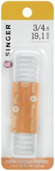 Singer Non Roll Flat Elastic .75 inch X1yd White
