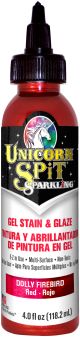 Unicorn Spit Sparkling Wood Stain and Glaze 4oz Dolly Firebird