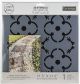Prima ReDesign Heavy Duty Concrete Stencil 11.5inchesX11.5inchesMadina