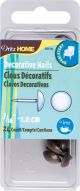 Dritz Home Decorative Nails 7 16inches 24 Per PkgAntique Brass Smooth Head