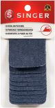 Singer Iron On Patches 2 Inch X3 Inch 10pcs Denim