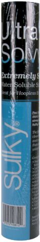 Sulky Ultra Solvy Water Soluble Stabilizer Roll 12Inch X8yd