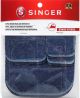 Singer IronOn Patch Repair Kit 12 Per PkgAssorted Denim