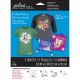 Jolee s Easy Image Transfer Sheets 8.5 inch X11 inch 3 Per Pkg Glow In The Dark For Dark Fabrics
