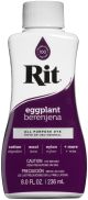 Rit Dye Liquid 8oz Eggplant