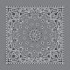 HavAHank Paisley Bandanna 22inchesX22inchesCharcoal
